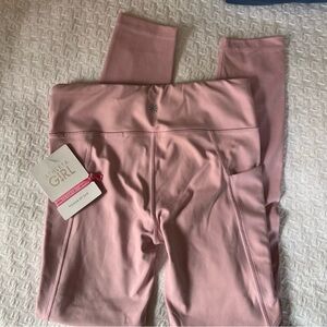 Athleta Girl Blush Pink Leggings